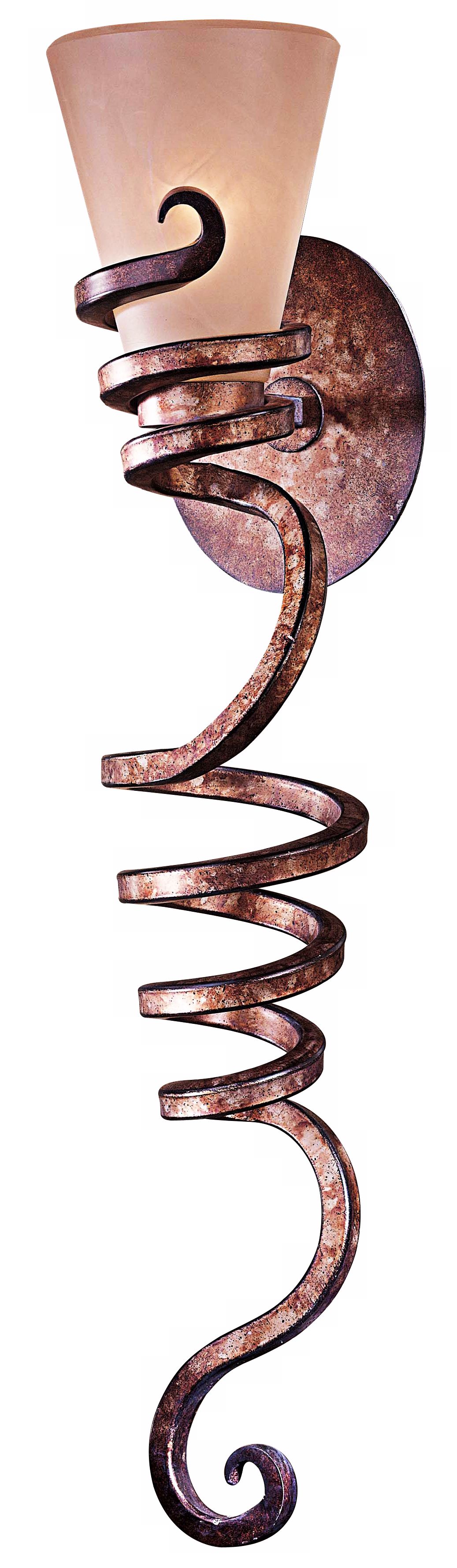 Minka Grabar Collection Twist Wall Sconce