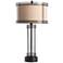 Crestview Collection Aspen Bronze Metal and Glass Table Lamp