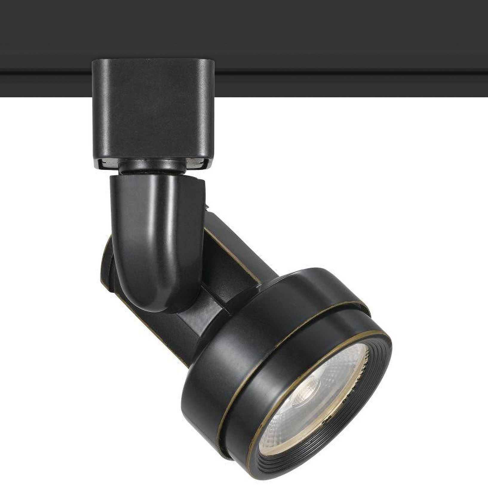 Dark Bronze 17 Watt LED Track Head for Halo System 45C27 Lamps Plus