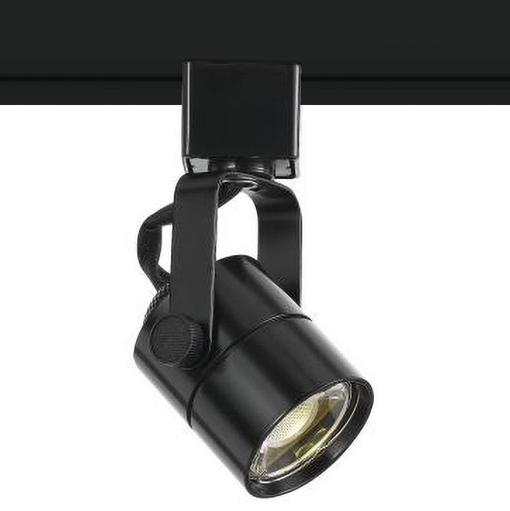 8 Watt LED Black Metal Track Head For Halo System 45C38 Lamps Plus