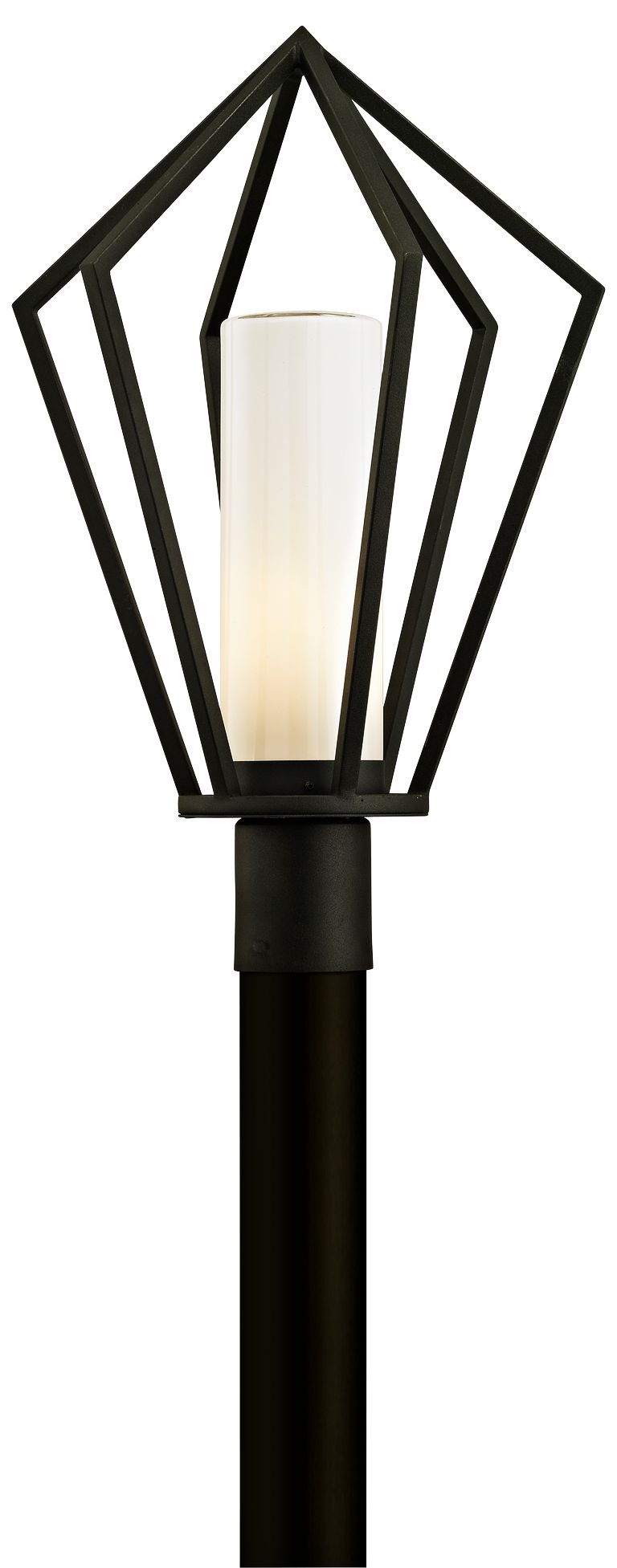 Whitley Heights 22 1/2"H Textured Black Outdoor Post Light