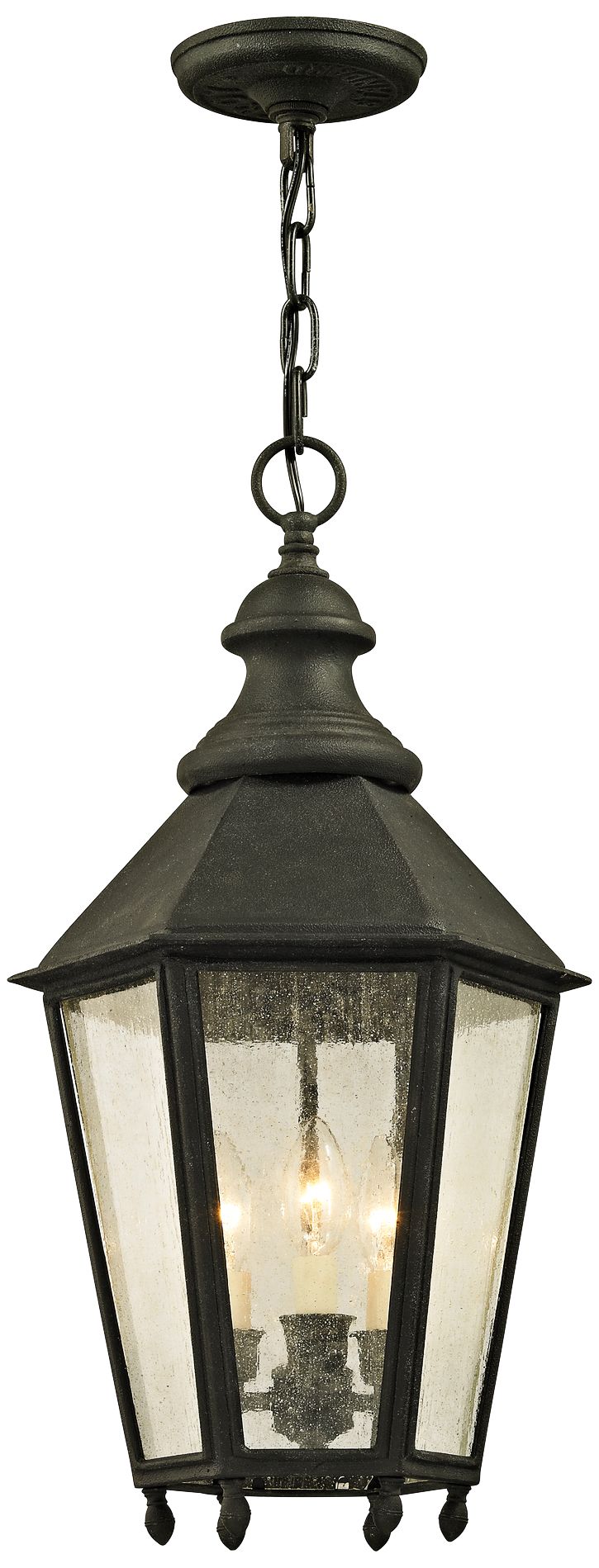 Savannah 23 3/4" High Vintage Iron Outdoor Hanging Light