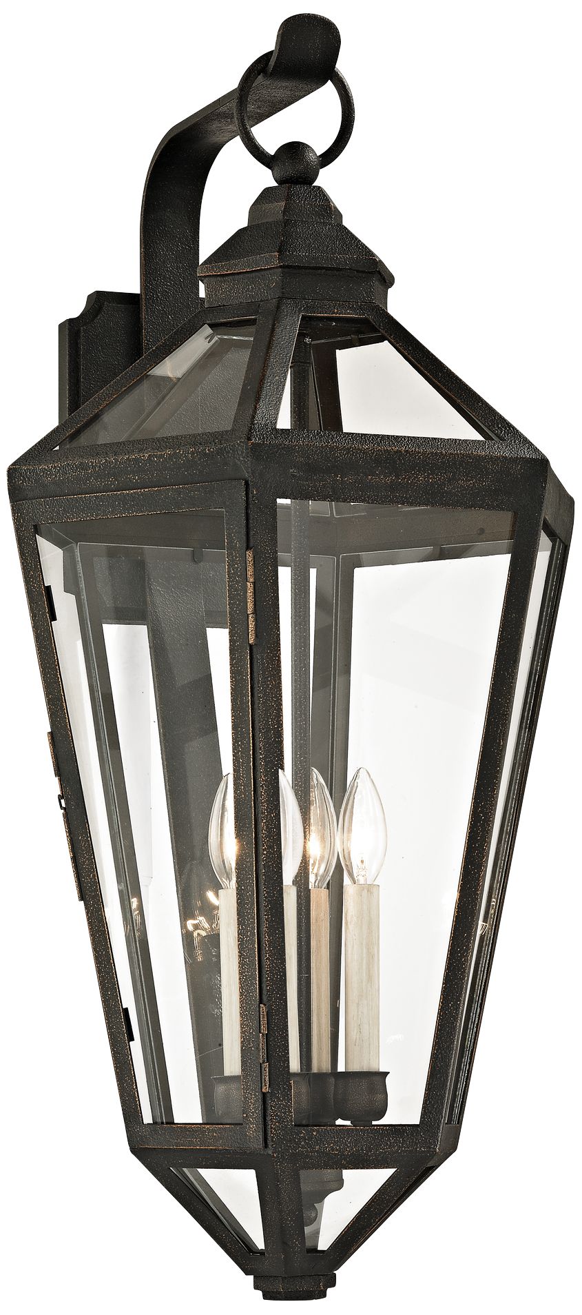 Calabasas 33" High Vintage Bronze Outdoor Wall Light