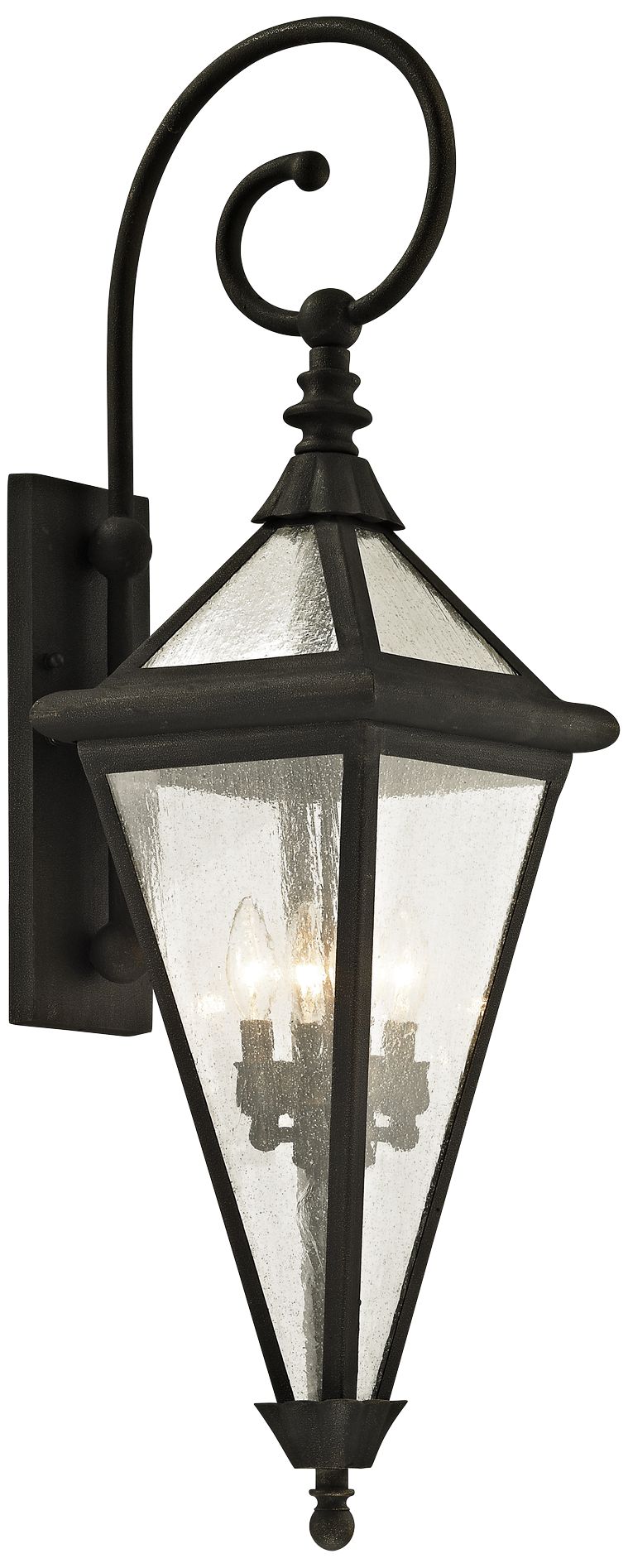 Geneva 37 1/2" High Vintage Bronze Outdoor Wall Light