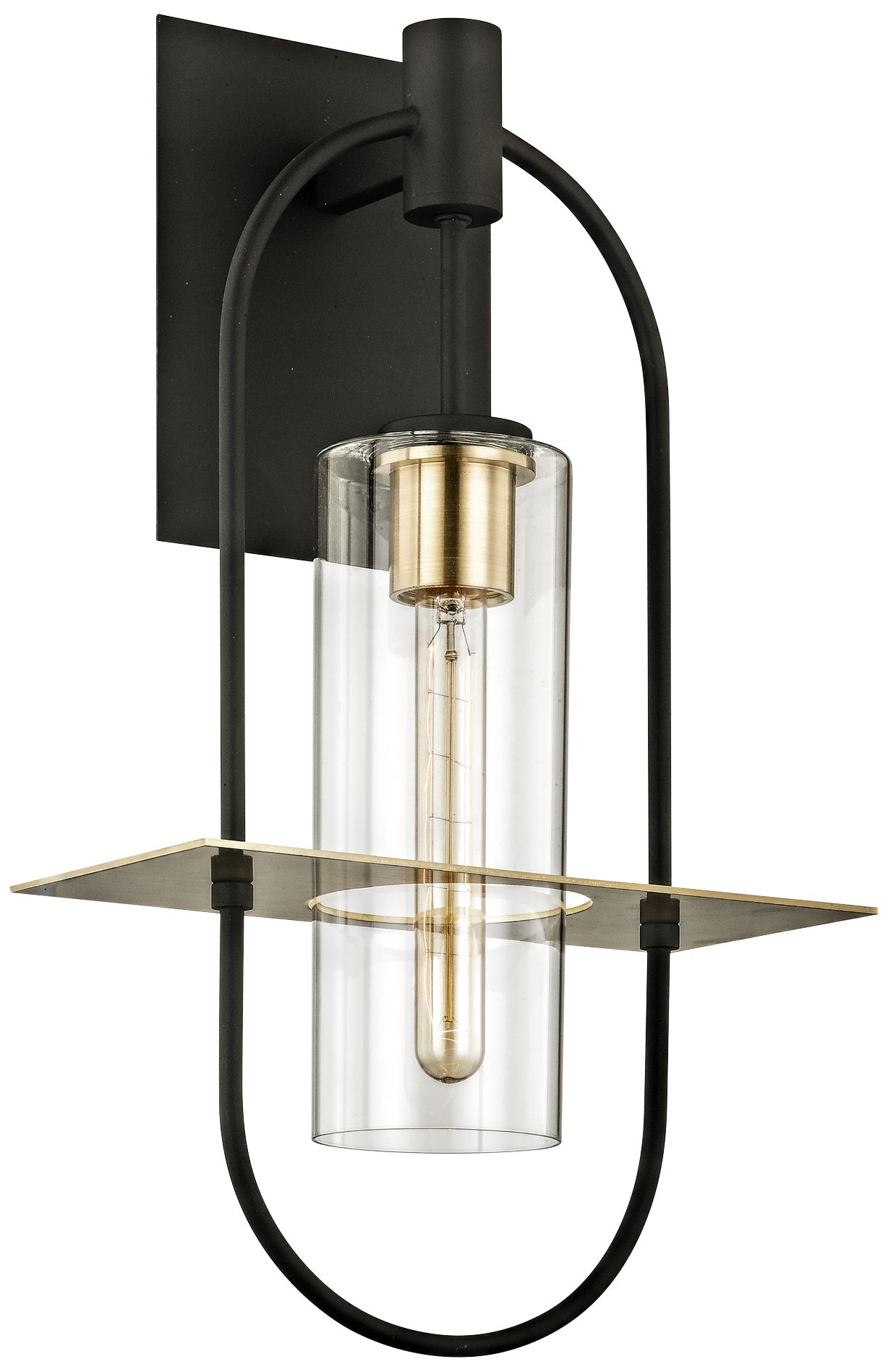 Smyth 22" High Dark Bronze Outdoor Wall Light