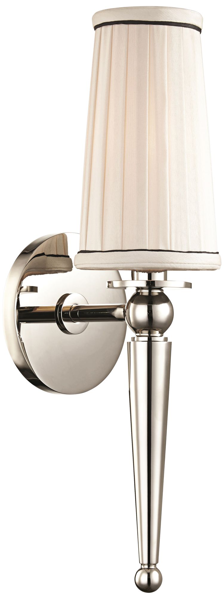Hudson Valley Cypress 15 3/4"H Polished Nickel Wall Sconce