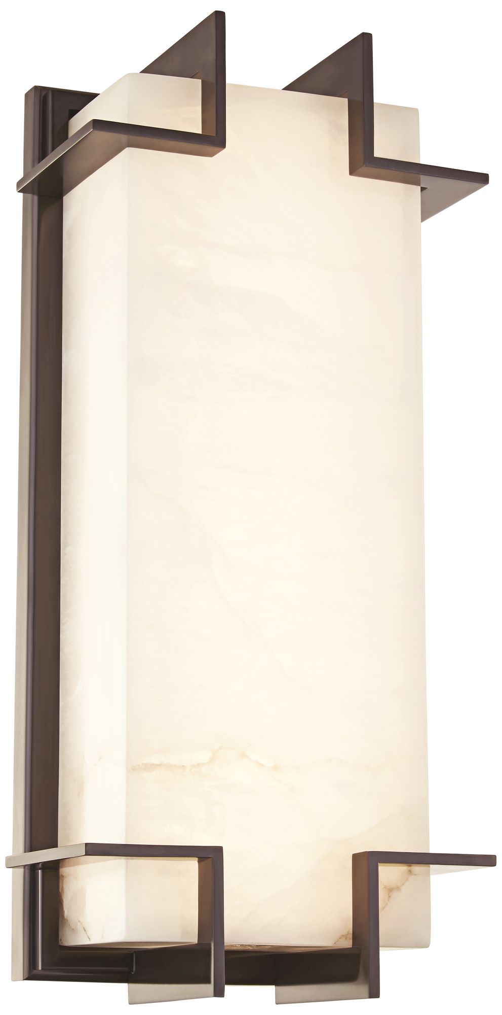 Hudson Valley Delmar 14 3/4" High Old Bronze LED Wall Sconce