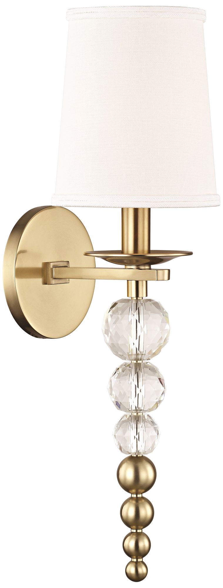 Hudson Valley Persis 20 1/4" High Aged Brass Wall Sconce