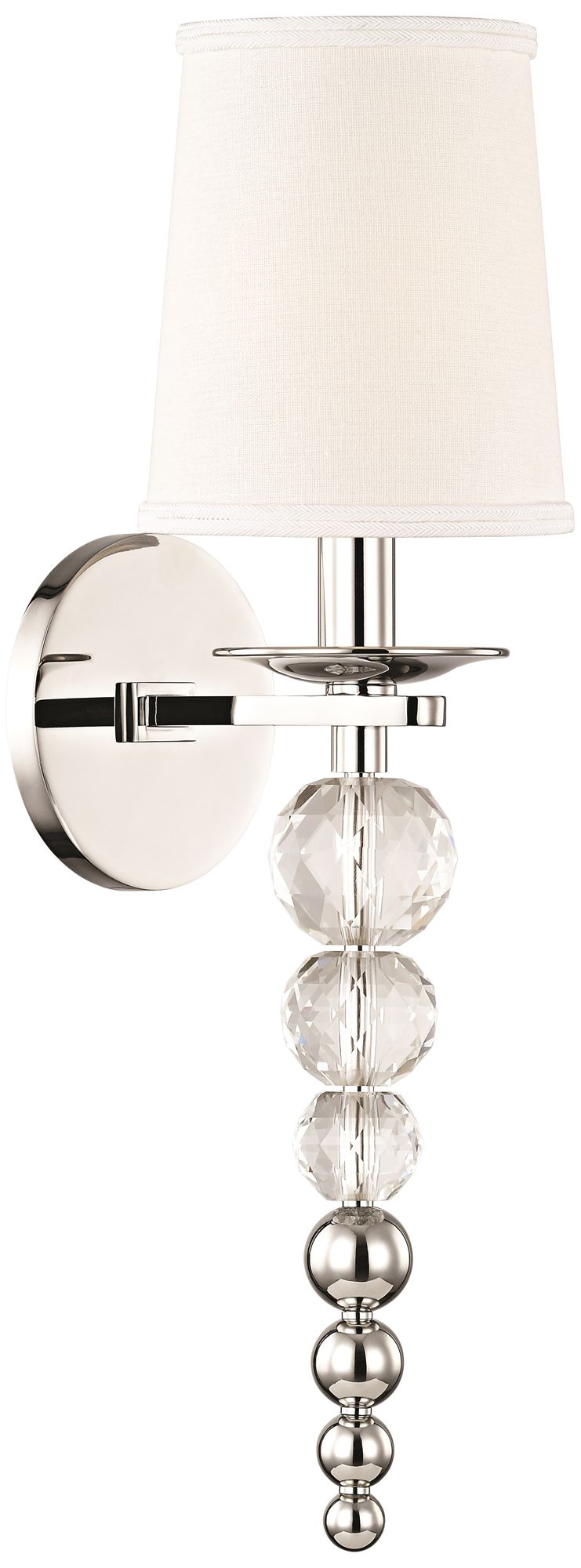 Hudson Valley Persis 20 1/4"H Polished Nickel Wall Sconce
