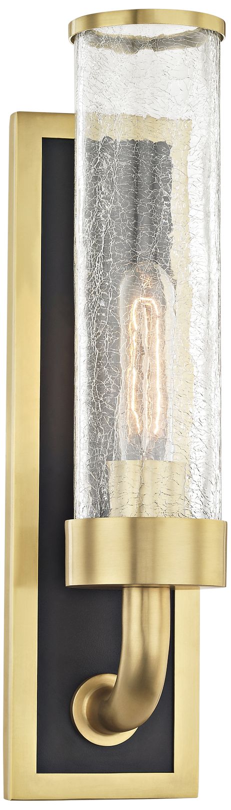 Hudson Valley Soriano 16 3/4" High Aged Brass Wall Sconce