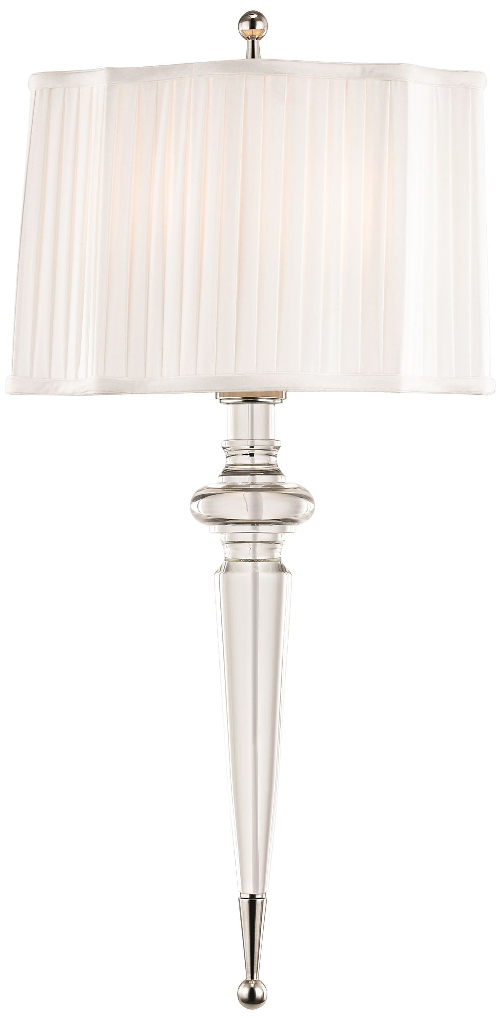 Hudson Valley Tipton 24" High Polished Nickel Wall Sconce