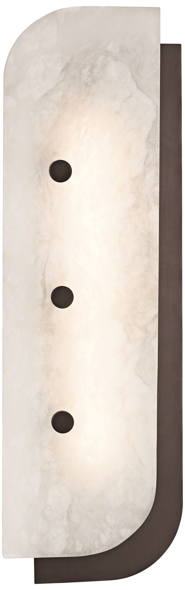Yin and Yang 18 1/2" High Old Bronze LED Wall Sconce