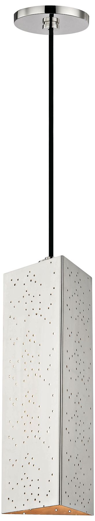 Mitzi Aiko 5 1/4" Wide Polished Nickel LED Mini Pendant