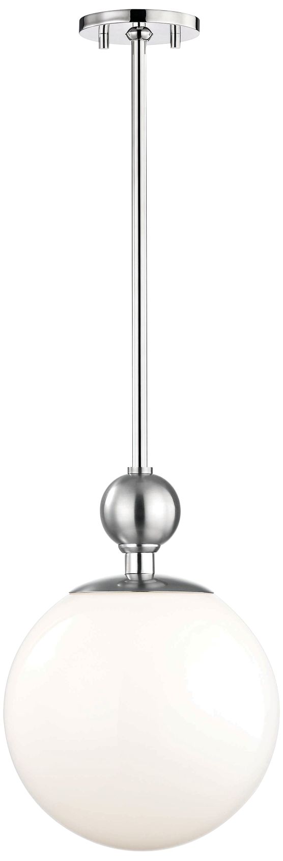 Mitzi Daphne 10 1/2" Wide Polished Nickel Mini Pendant