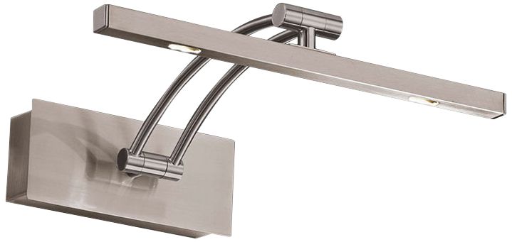 Eglo Doreen 2 18 1/4" Wide Satin Nickel LED Picture Light