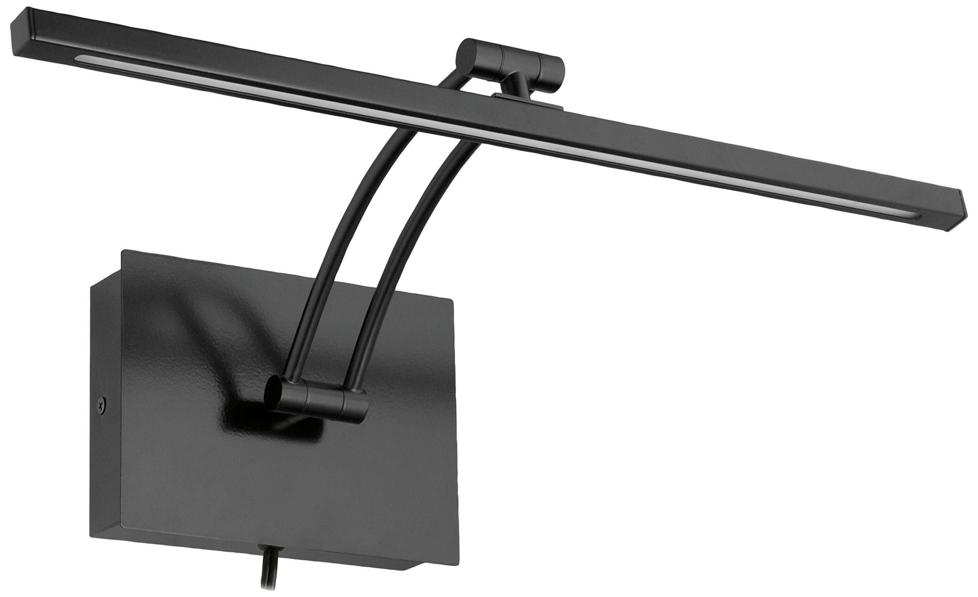 Eglo Doreen 2 18 1/4" Wide Matte Black LED Picture Light