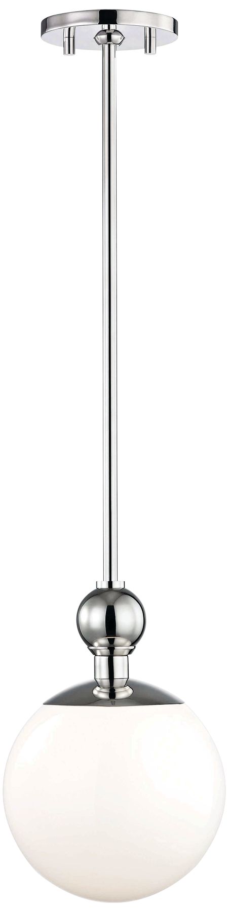 Mitzi Daphne 7 1/2" Wide Polished Nickel Mini Pendant