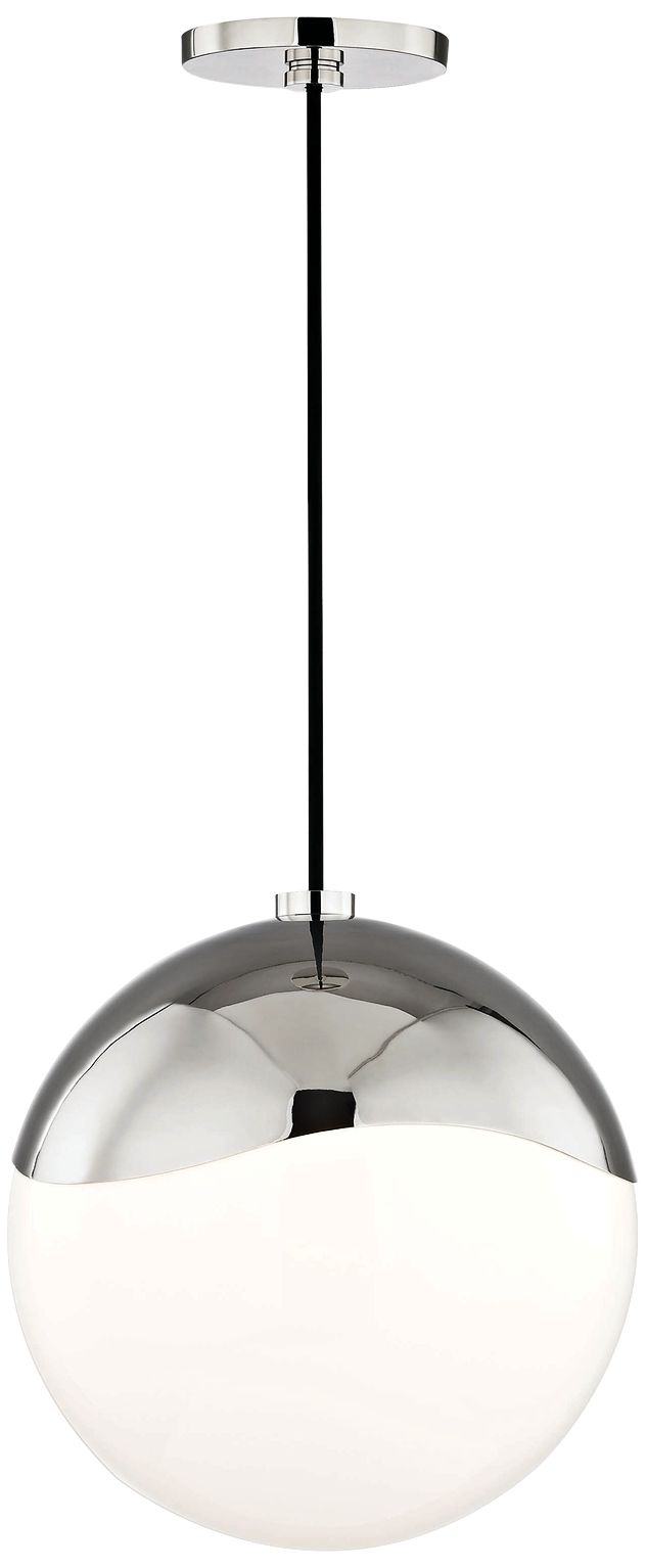 Mitzi Ella 10 1/2" Wide Polished Nickel Mini Pendant