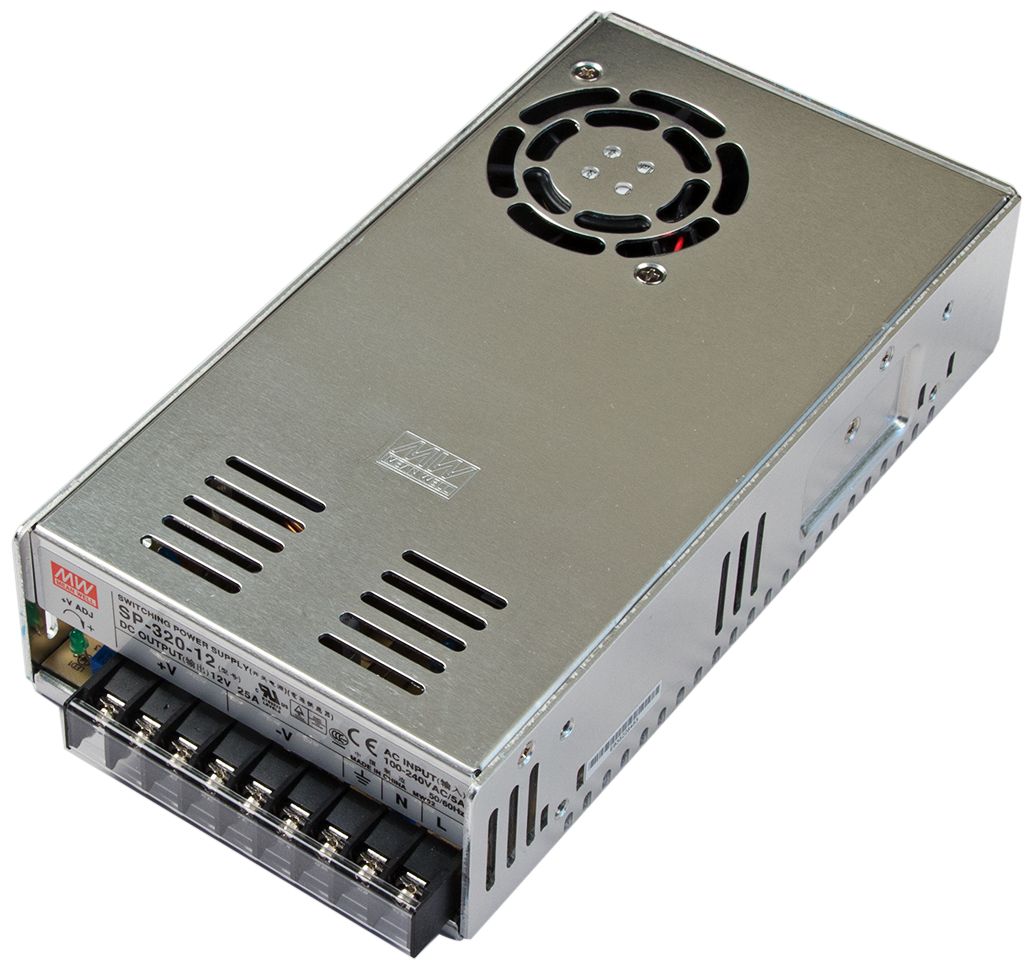 Crosby 4.5" Wide 12VDC 320W Electronic LED Power Supply