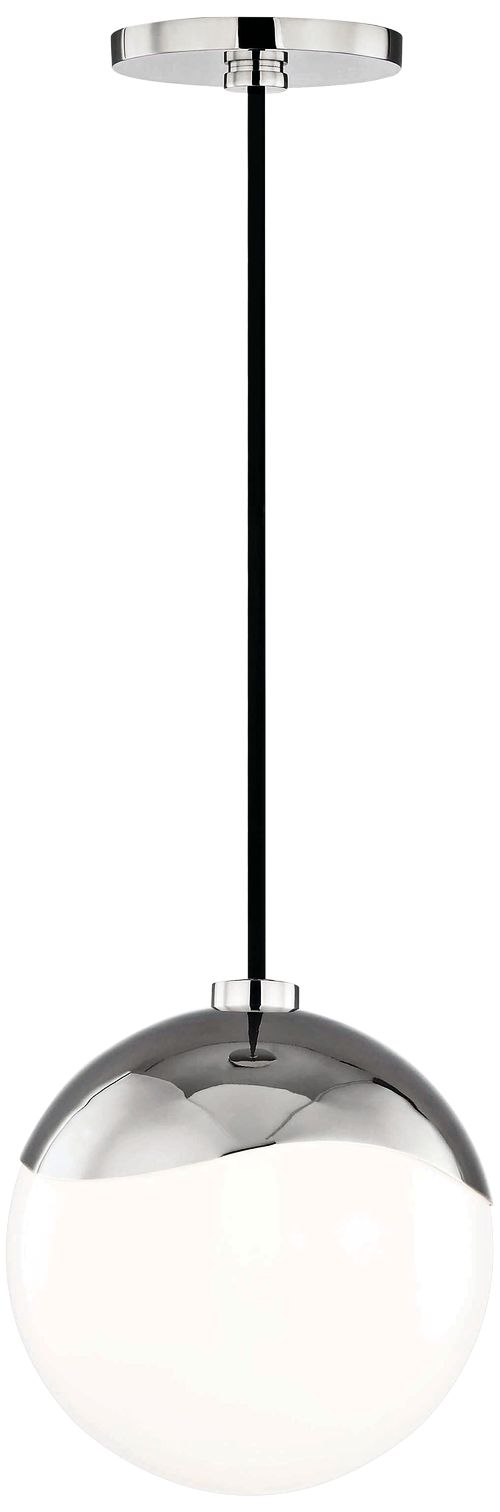 Mitzi Ella 7 1/2" Wide Polished Nickel Mini Pendant