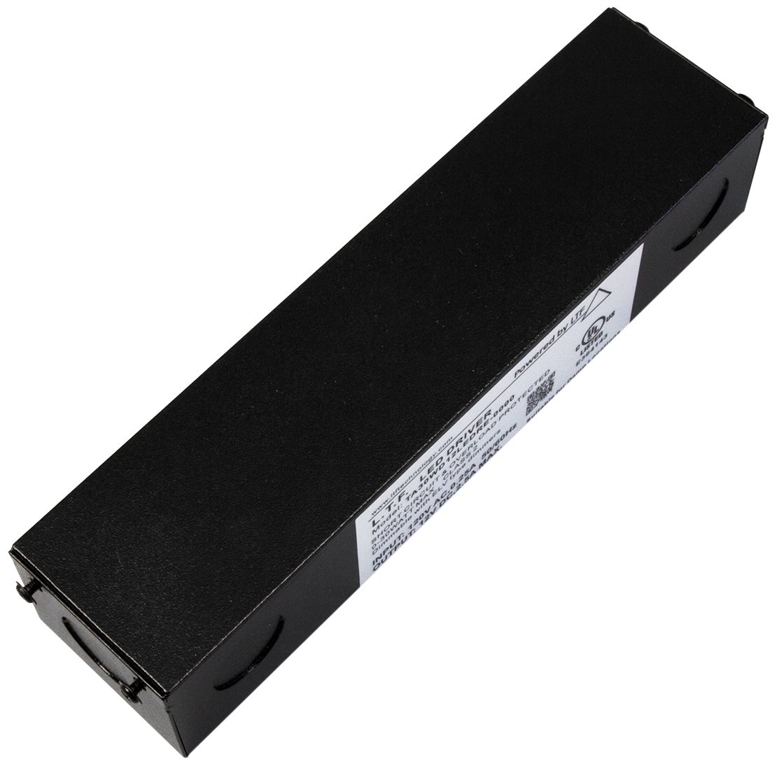 SlimEdge 3.4" Wide Black 24VDC 96W LED Dimmable Power Supply