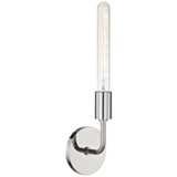 Mitzi Ava 16 3/4&quot; High Polished Nickel Wall Sconce
