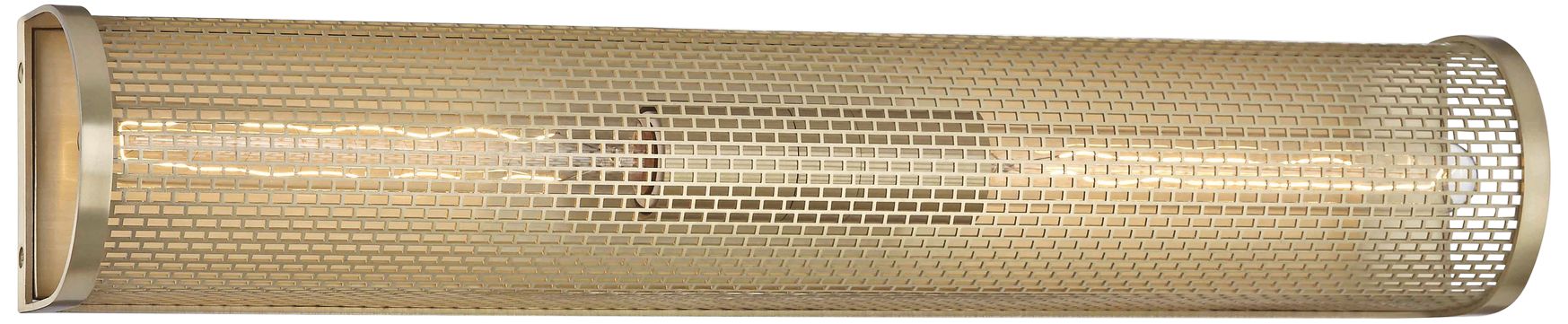 Mitzi Britt 23" High Aged Brass 2-Light Wall Sconce