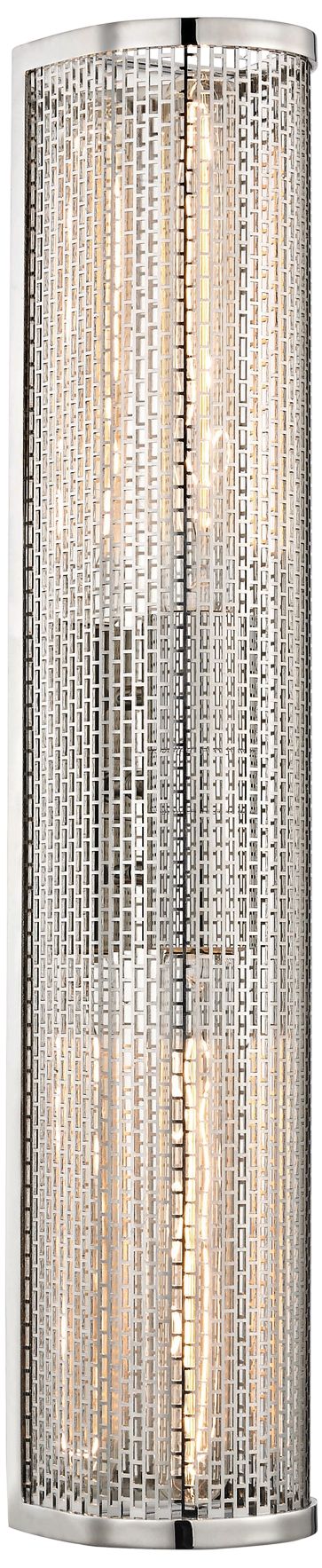 Mitzi Britt 23" High Polished Nickel 2-Light Wall Sconce