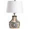 Crestview Collection Fresno Hand-Painted Ceramic Table Lamp