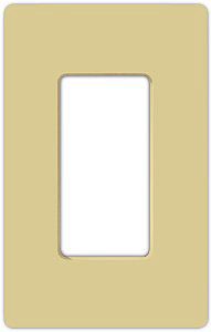 Lutron Claro 1 Gang Screwless Faceplate Switchplate