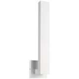 Edge 18 1/2&quot; High White LED Outdoor Wall Light