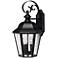 Edgewater Collection Black 17 1/2" High Outdoor Wall Light