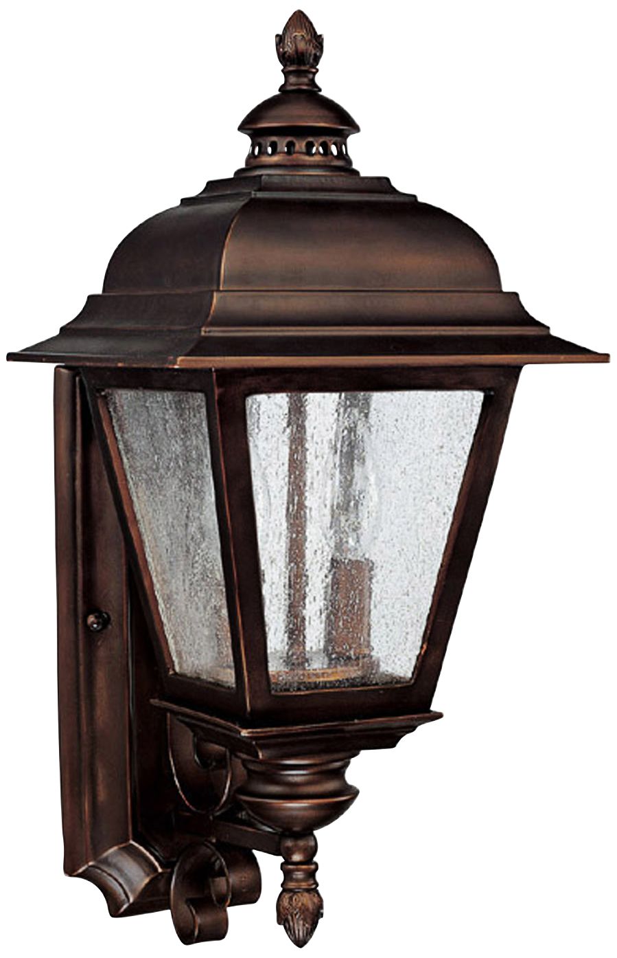 Capital Brookwood 18 3/4" High Bronze Outdoor Wall Light