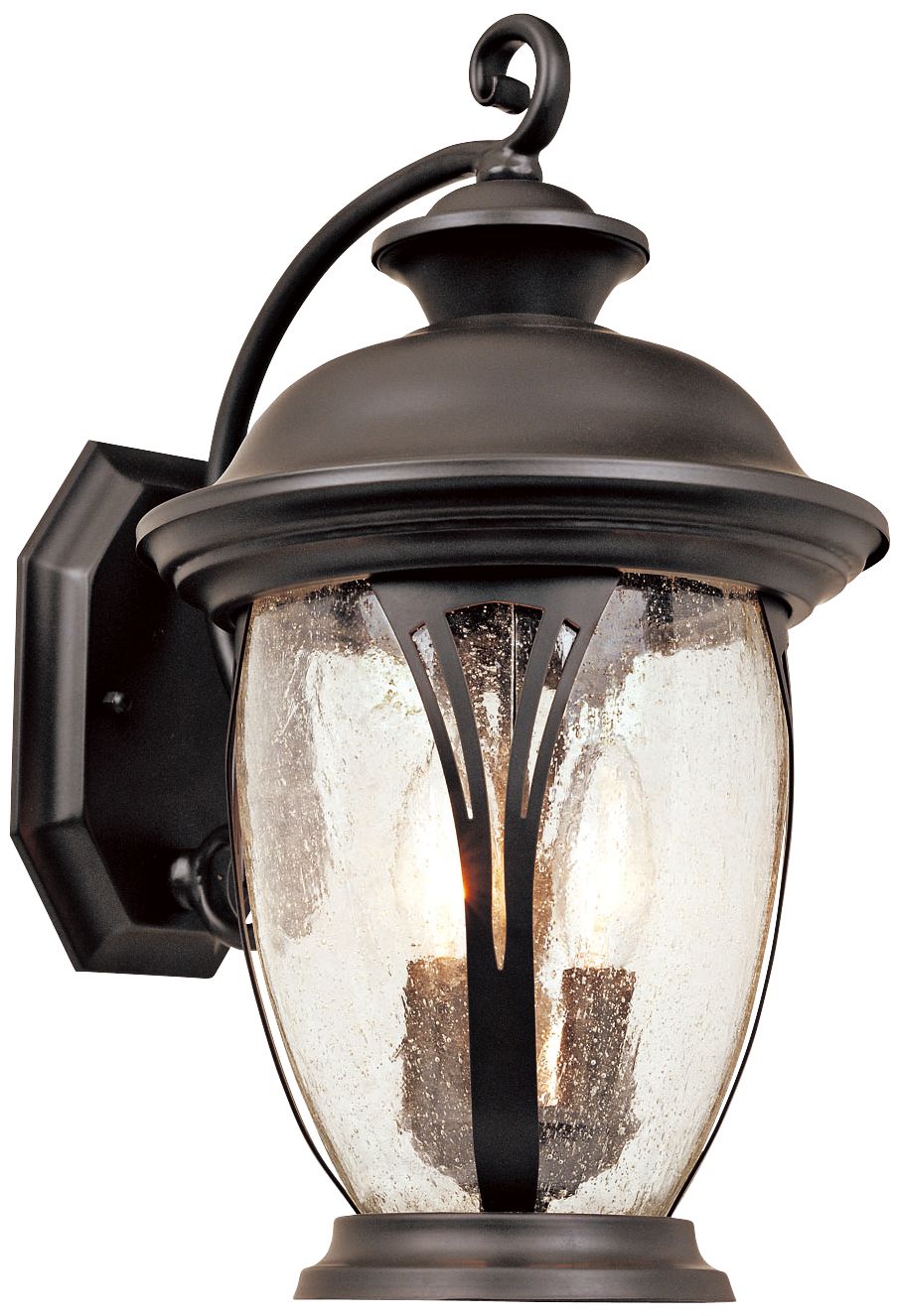 Westchester 16" High Curved Bronze Outdoor Wall Light