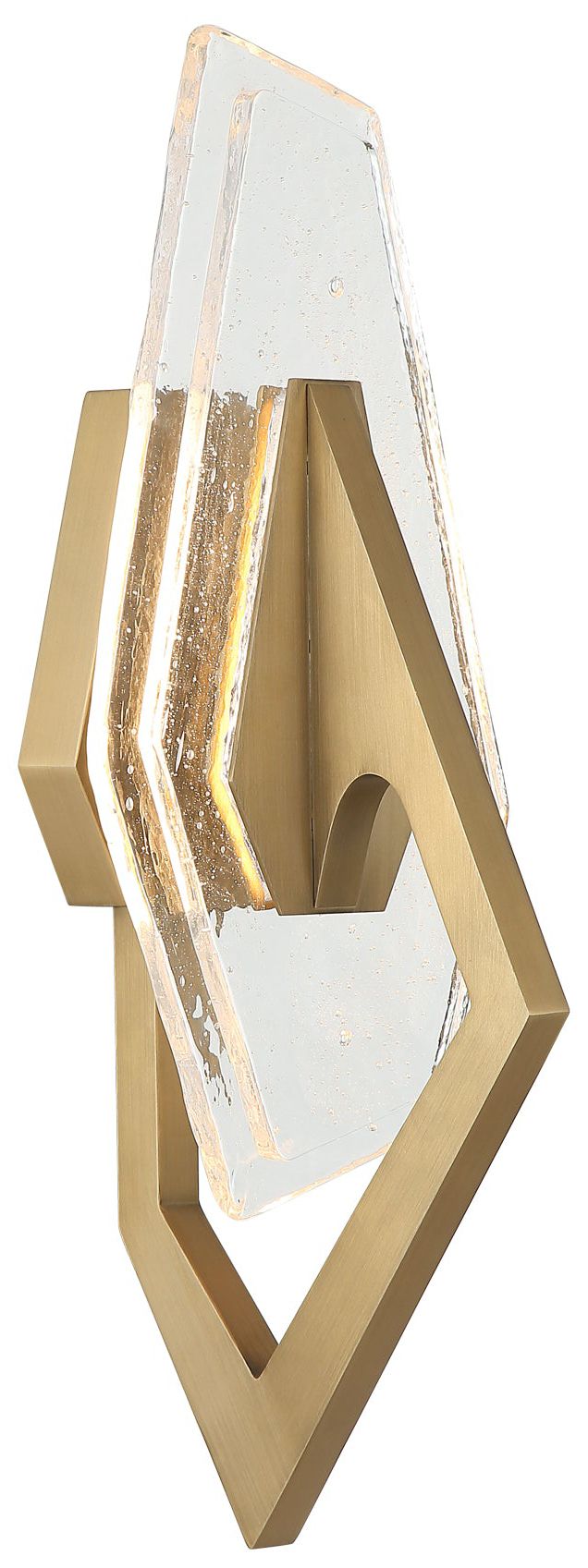 Varaluz Down The Wrong Path 24 1/2" High Brass 1-light Sconce