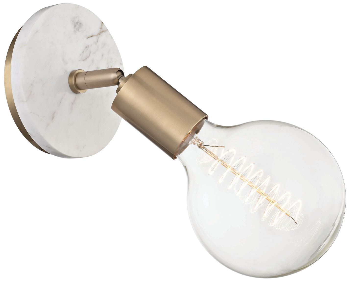 Mitzi Chloe 9 1/2" High Aged Brass Wall Sconce