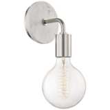 Mitzi Chloe 12 1/2&quot; High Polished Nickel Wall Sconce