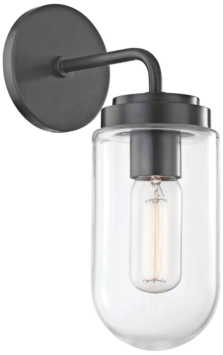 Mitzi Clara 12 1/4" High Old Bronze Wall Sconce