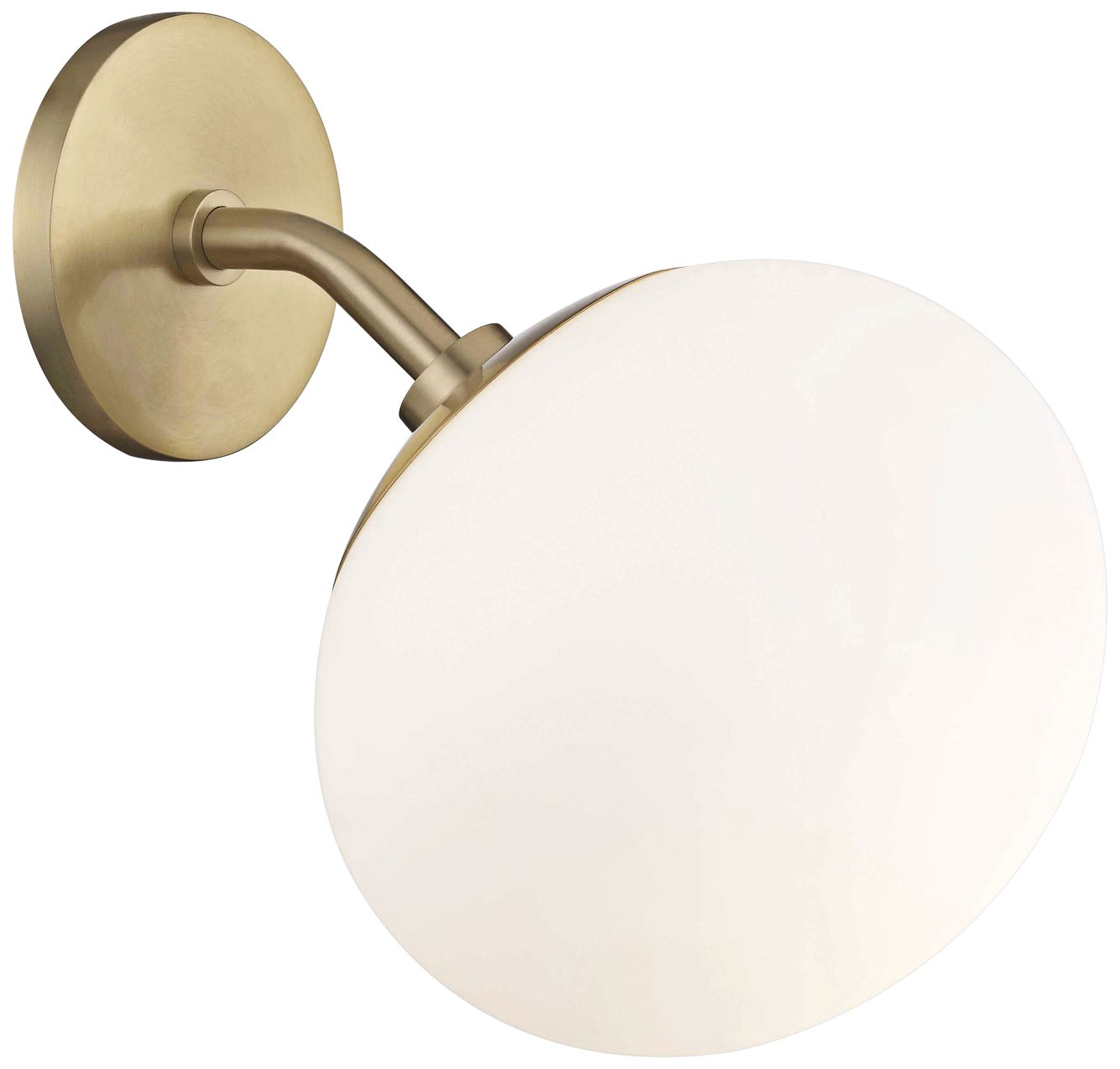 Mitzi Estee 10" High Aged Brass Wall Sconce