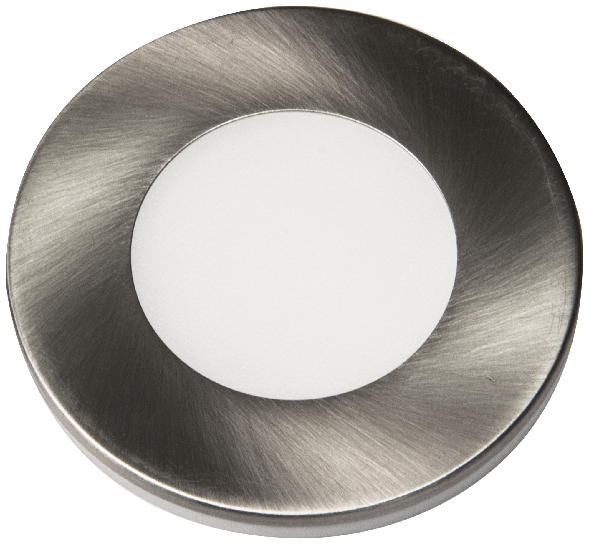 Slim Puck 12VDC 3" Wide Brushed Nickel 3000K LED