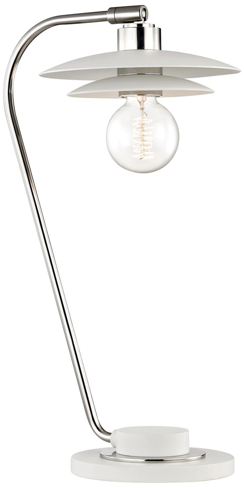 Mitzi Milla Polished Nickel Accent Table Lamp