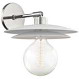 Mitzi Milla 12&quot; High Polished Nickel Wall Sconce