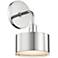 Mitzi Nora 9" High Polished Nickel LED Wall Sconce