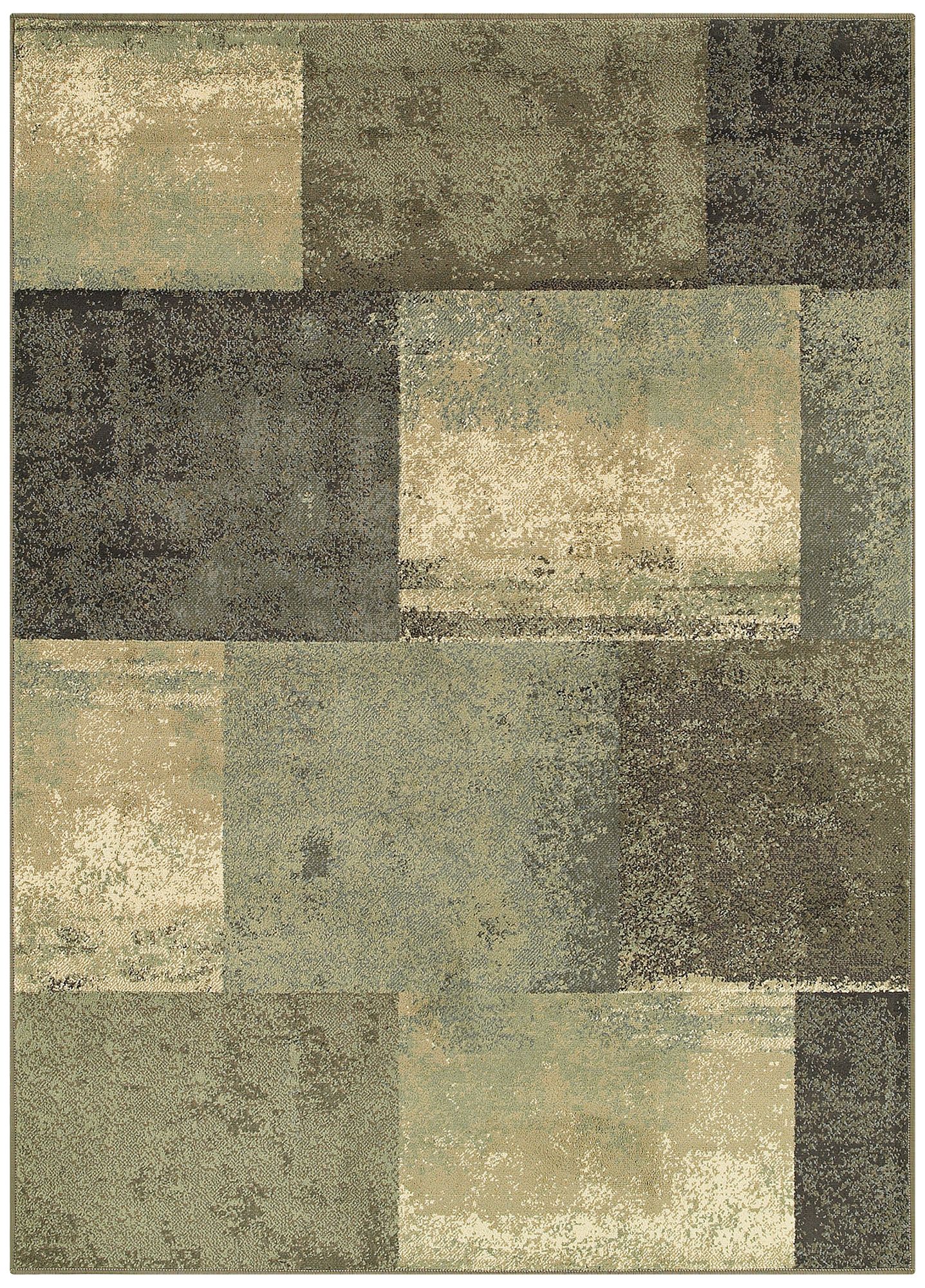 Brentwood 2061Z Brown and Green Area Rug 