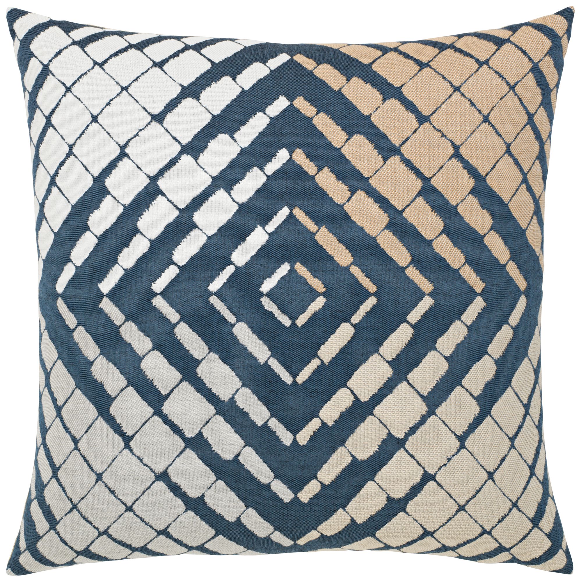 Progression 22" Square Indoor-Outdoor Decorative Pillow