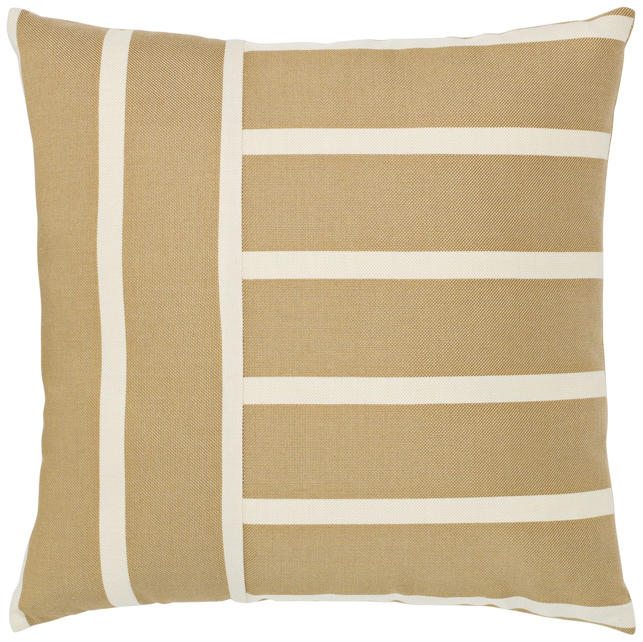 Shine Striped 20" Square Indoor-Outdoor Decorative Pillow