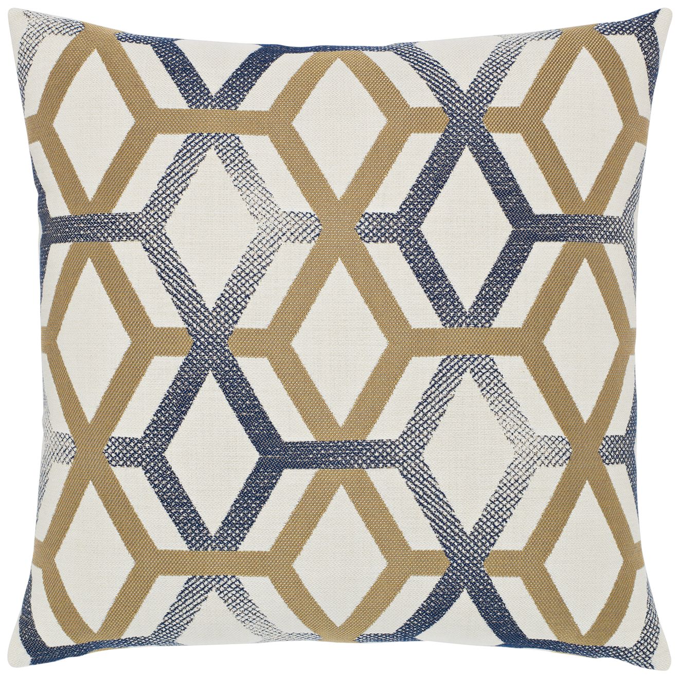 Luminous Lines 20" Square Indoor-Outdoor Decorative Pillow