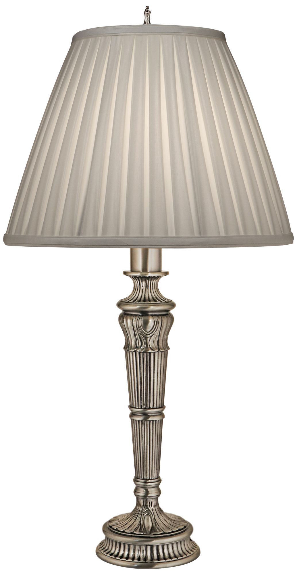 antique silver table lamp