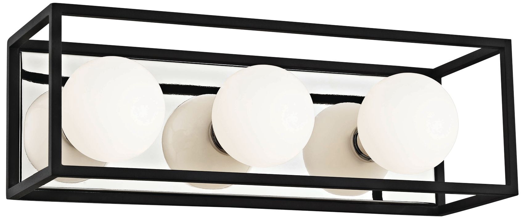 Mitzi Aira 15" Wide Polished Nickel 3-Light LED Bath Light