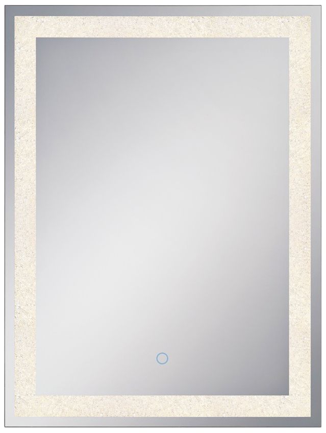 Eurofase Back-Lit Chrome 21 1/2" x 31 LED Wall Mirror